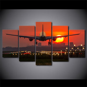 Framed 5 Panels - Take off