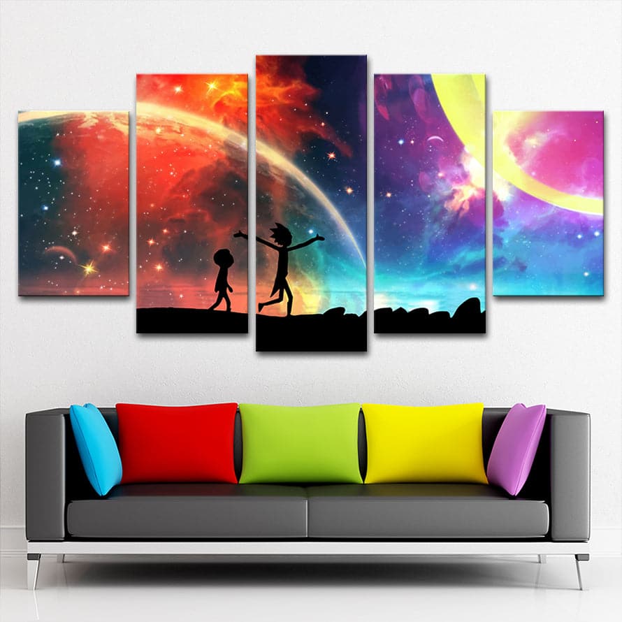 Framed 5 Panels - Dream