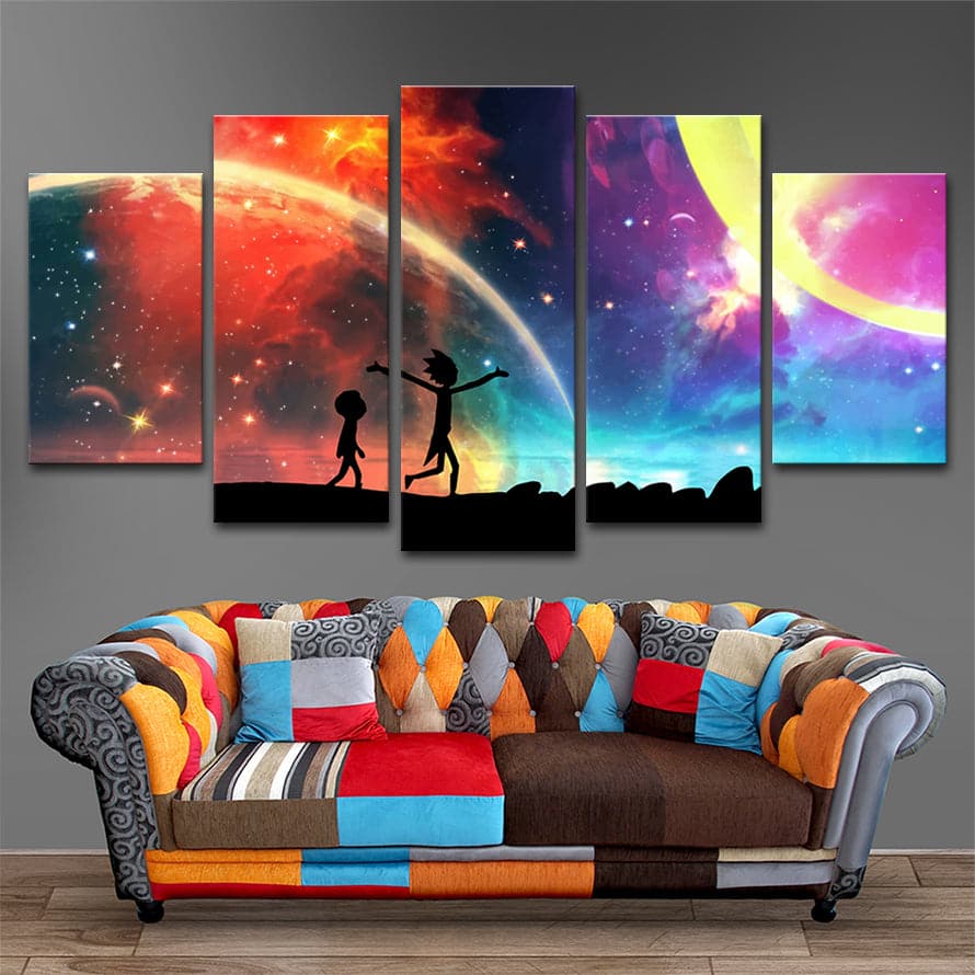Framed 5 Panels - Dream
