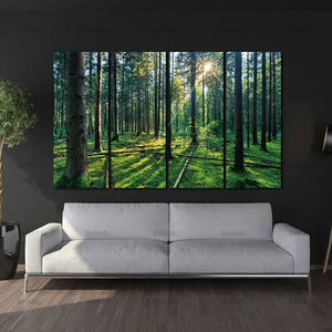 Framed 4 Panels - Frost