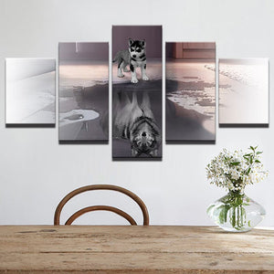 Framed 5 Panels - Mindset