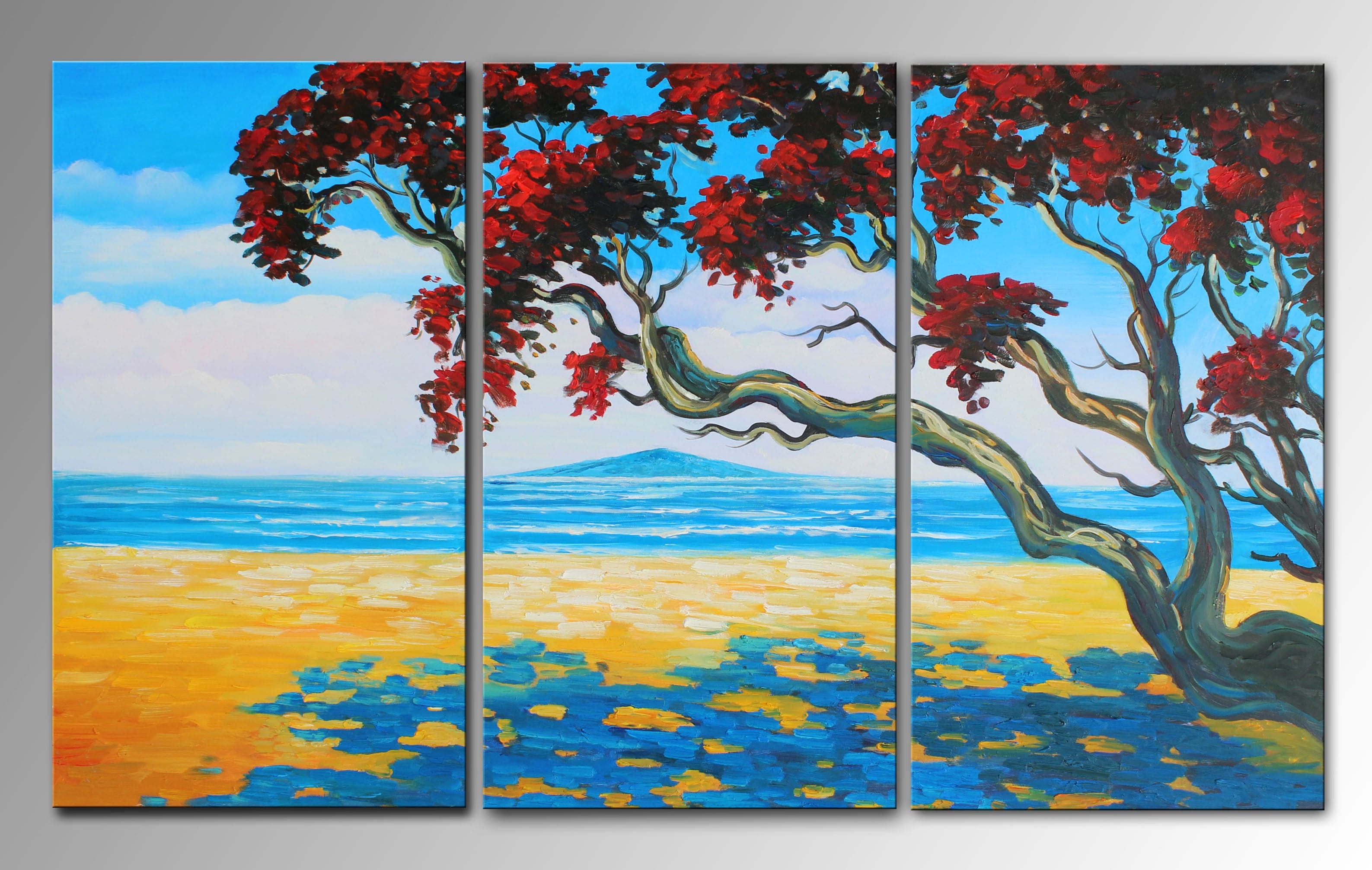 Framed 3 Panels - Landscape