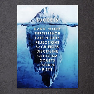 Framed 1 Panel - Success Rule