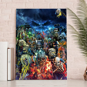 Framed 1 Panel - Skull