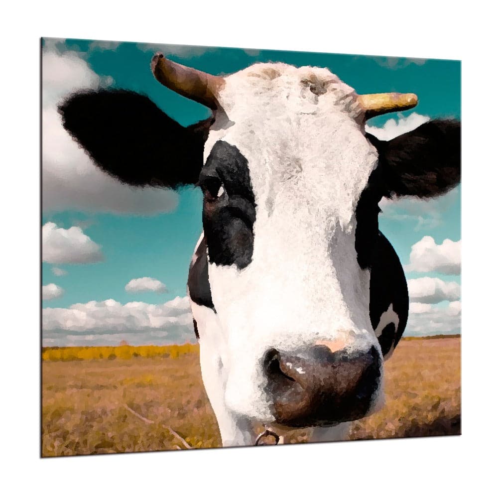 Framed 1 Panel - Cow