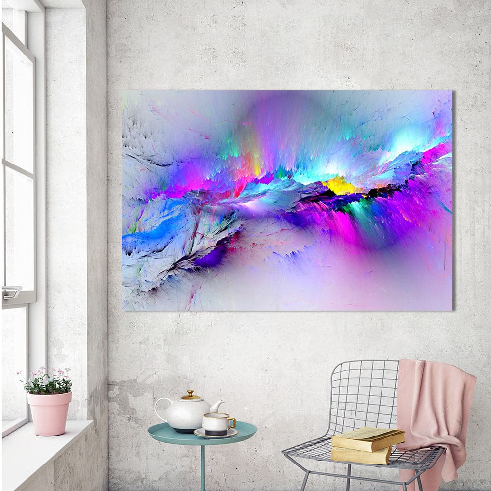 Framed 1 Panel - Abstract