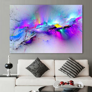 Framed 1 Panel - Abstract