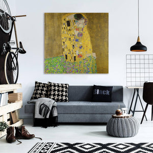 Framed 1 Panel - Gustav Klimt, The Kiss