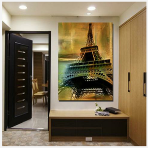 Framed 1 Panel - Eiffel Tower