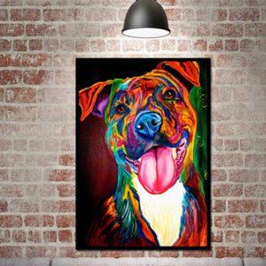 Framed 1 Panel - Dog