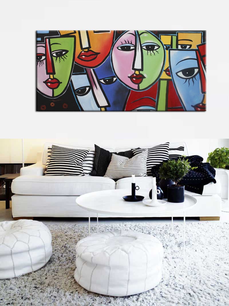 Framed 1 Panel - Face