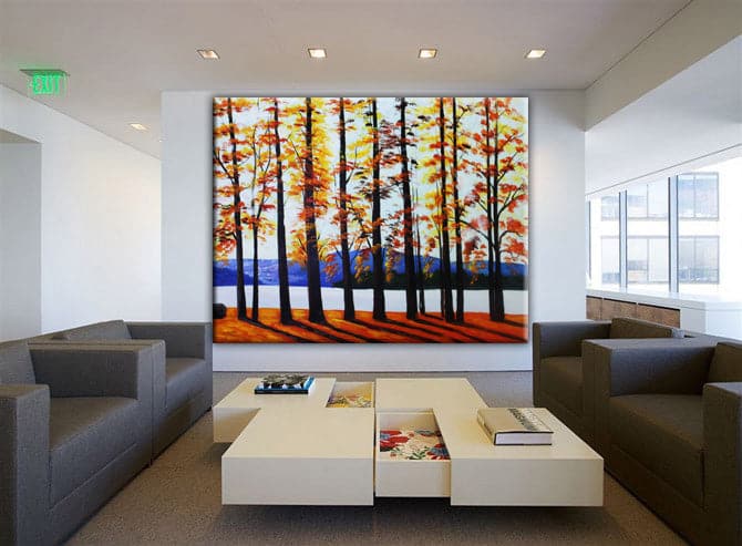 Framed 1 Panel - Tree