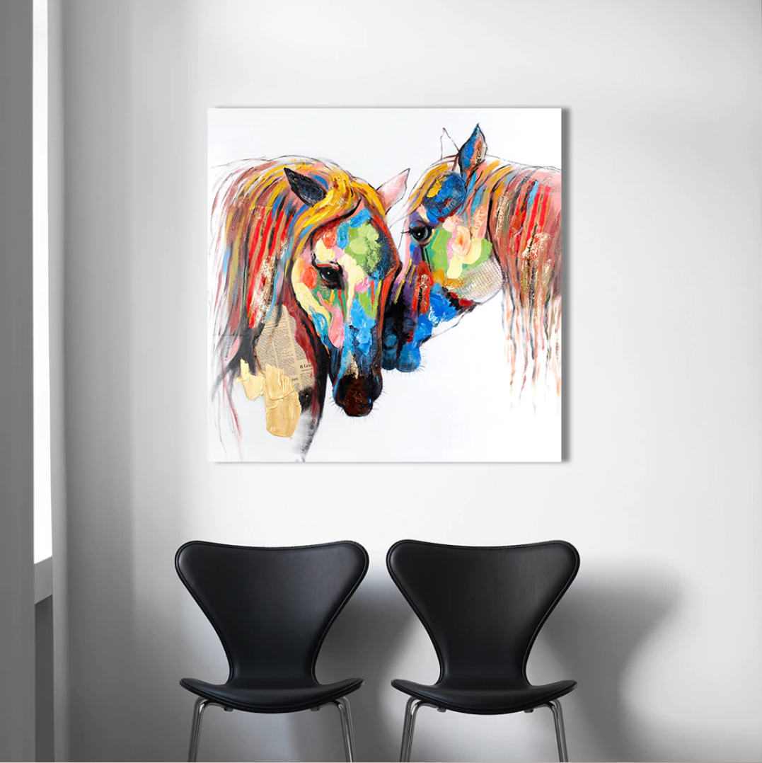 Framed 1 Panel - Horse