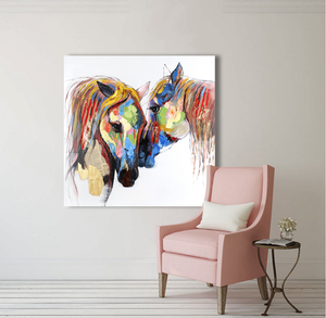 Framed 1 Panel - Horse