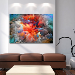 Framed 1 Panel - Abstract