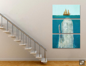 Framed 3 Panels - Abstract