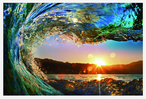 Framed 1 Panel - Wave