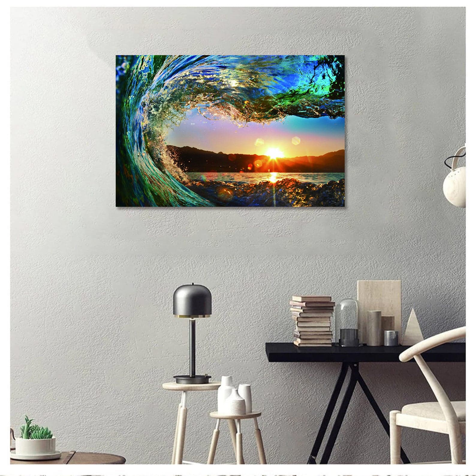 Framed 1 Panel - Wave