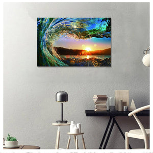 Framed 1 Panel - Wave