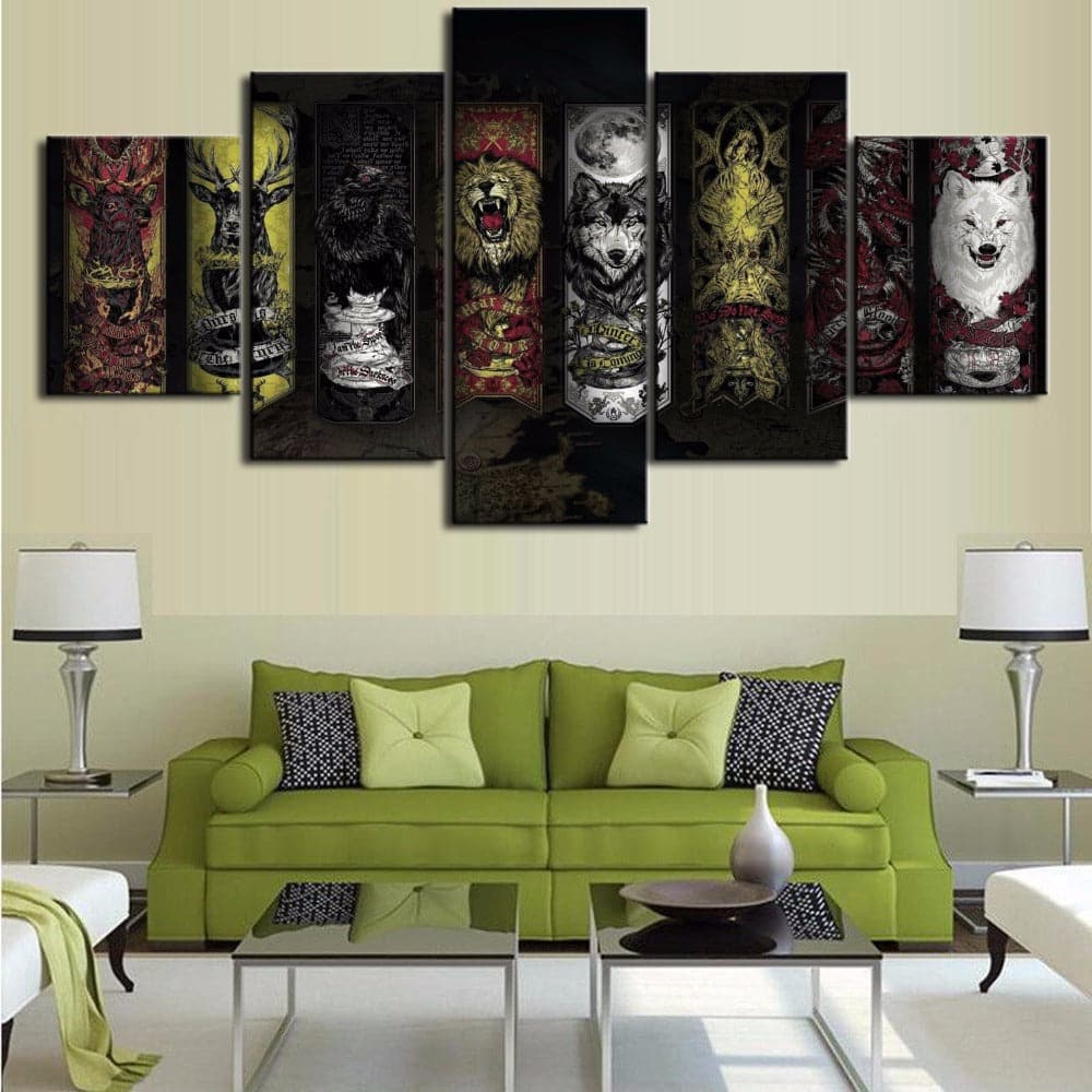 Framed 5 Panels