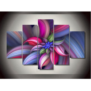 Framed 5 Panels - Abstract