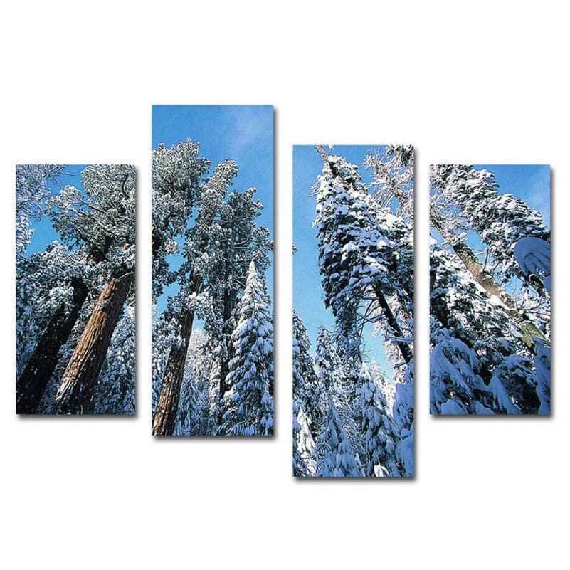 Framed 4 Panels - Winter