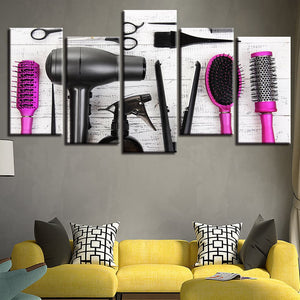 Framed 5 Panels - Equipment