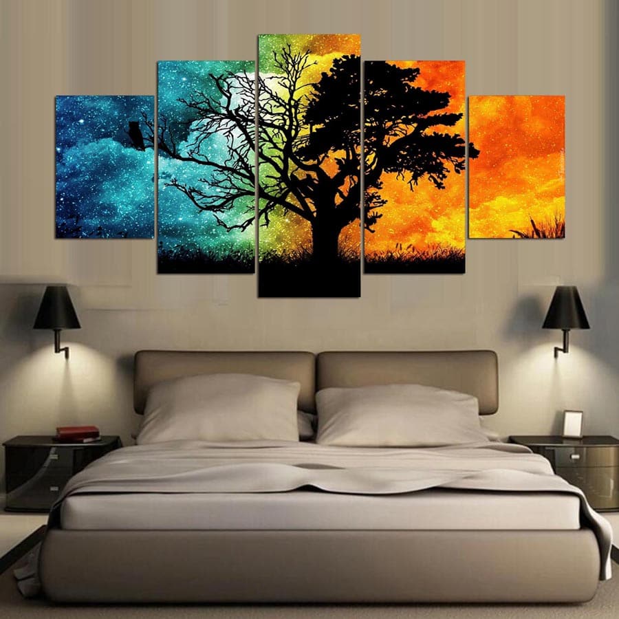 Framed 5 Panels - Season