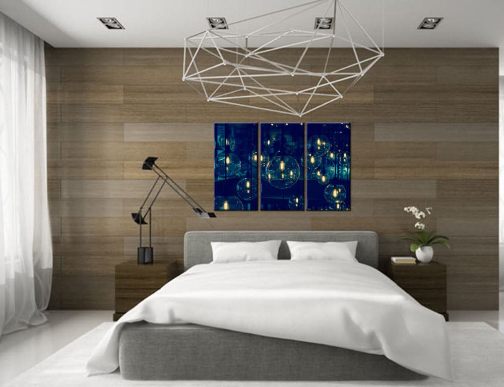 Framed 3 Panels - Abstract