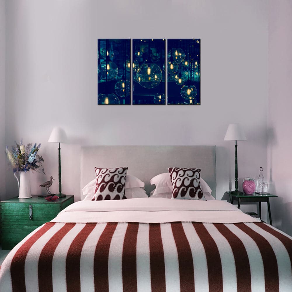 Framed 3 Panels - Abstract