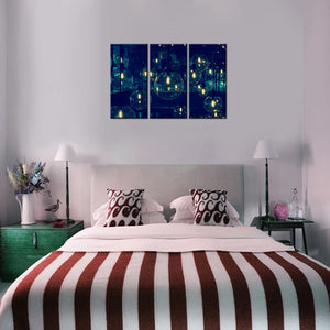 Framed 3 Panels - Abstract
