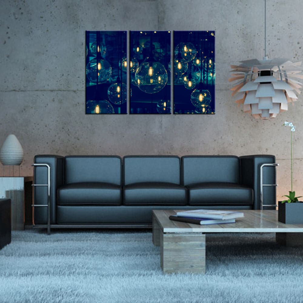 Framed 3 Panels - Abstract