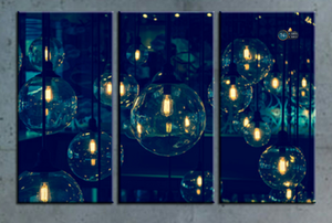 Framed 3 Panels - Abstract