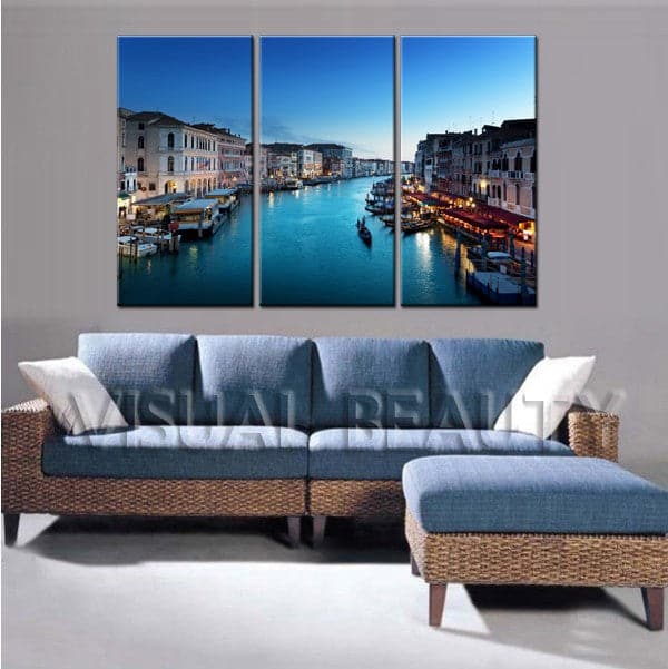 Framed 3 Panels - Landscape