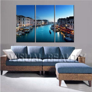 Framed 3 Panels - Landscape