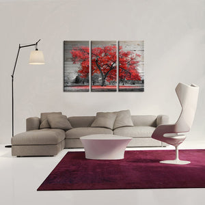 Framed 3 Panels - Tree Art
