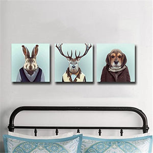 Framed 3 Panels - Lovely