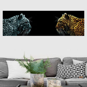 Framed 1 Panel - Leopard