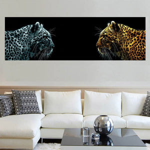 Framed 1 Panel - Leopard
