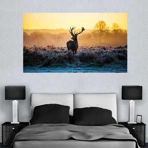 Framed 1 Panel  - Deer Art