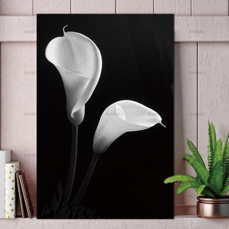 Pine Stretched  Framed 1 Panel - Orchid