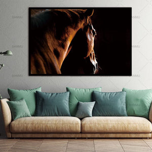 Framed 1 Panel - Horse