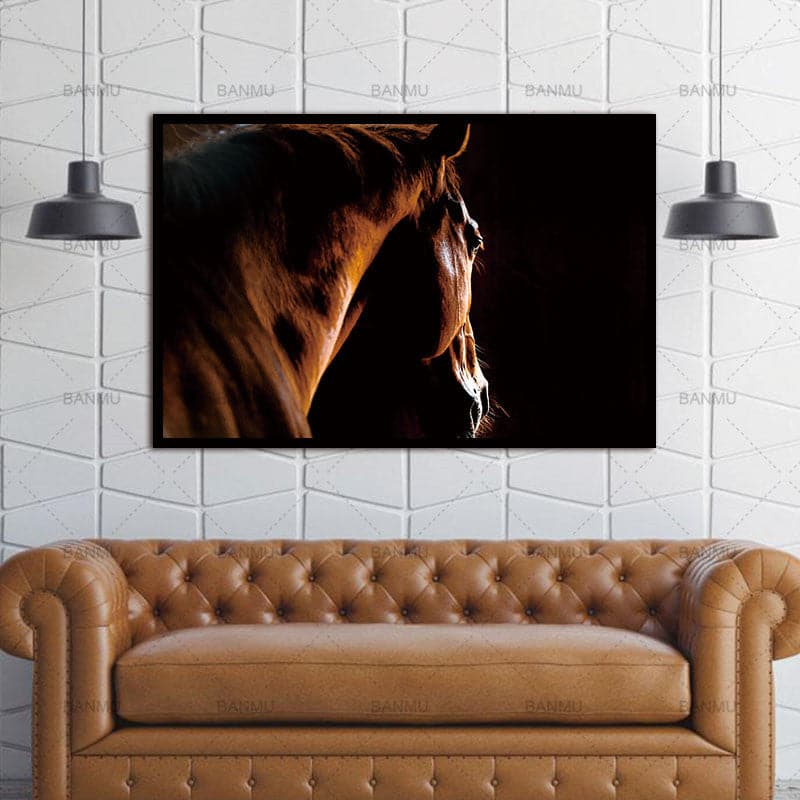 Framed 1 Panel - Horse
