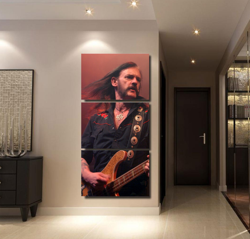 Framed 3 Panels - Motorhead Lemmy