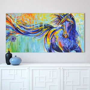 Framed 1 Panel - Horse Art