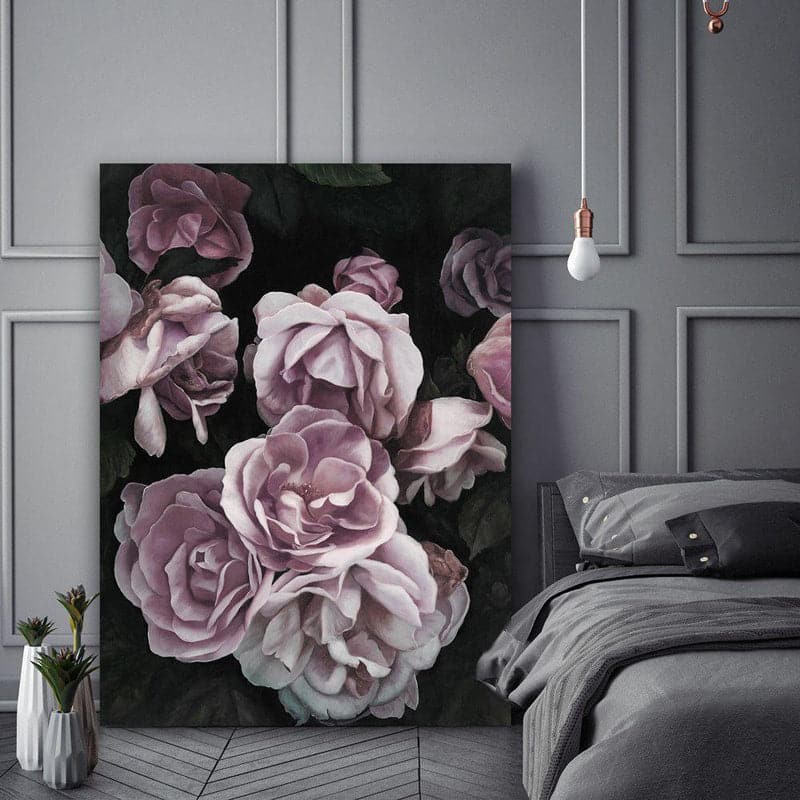 Framed 1 Panel - Rose