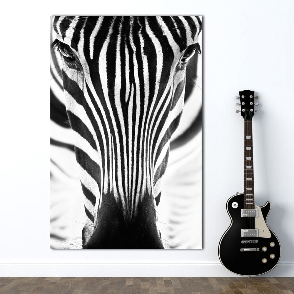 Framed 1 Panel - Zebra