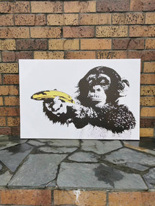Framed 1 Panel - Banksy
