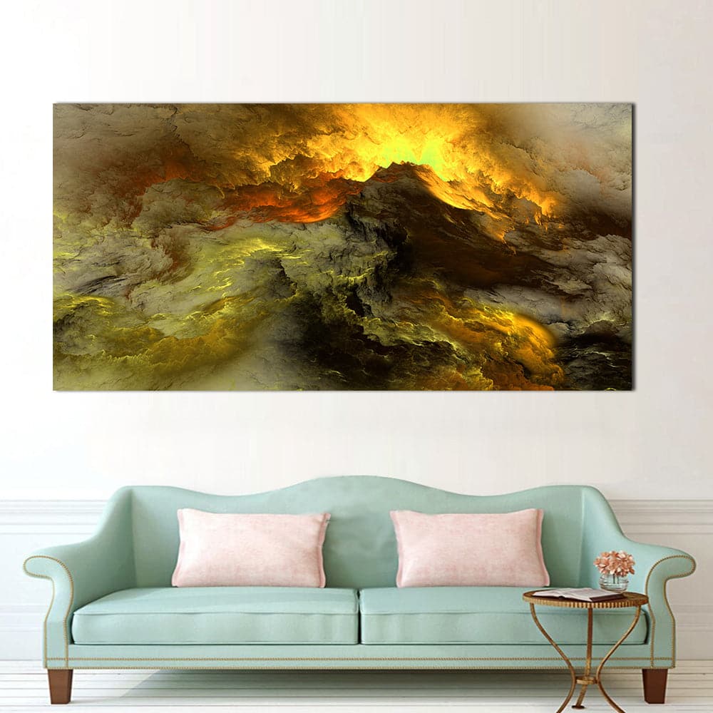 Framed 1 Panel - Abstract
