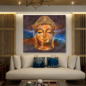 Framed 1 Panel - Buddha Art